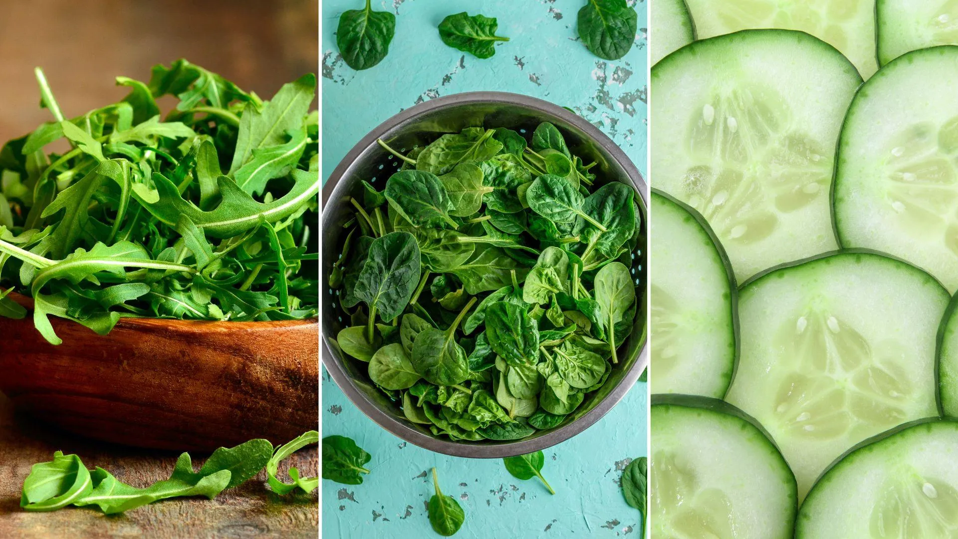 Reach out for cucumbers, lettuces like watercress and arugula to balance out acidity form rice. Spinach leaves, coriander, spring onions can be sound options too!